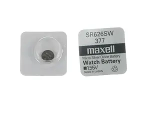 Knoflíková baterie 377 Maxell - Silver Oxid (SR66, SR626SW)