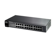 ZyXEL ES1100-24E / 24-port 10/100Mbps Ethernet switch / Green (802.3az) / Fanless / desktop