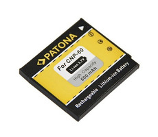 PATONA baterie pro foto Casio NP-60 600mAh