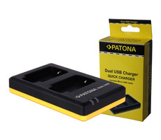 PATONA nabíječka Foto Dual Quick Nikon EN-EL12 USB