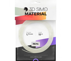 3DSimo Filament PETG PLA - bílá 15m
