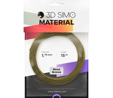 3DSimo Filament METAL - zlatá 15m
