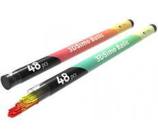 3DSimo Basic Filament PCL1 (žlutá & oranžová & červená)