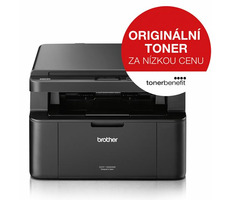 Brother DCP-1622WE / A4 / Laser / 2400 x 600 dpi / černobílá / tisk / kopírování / sken / USB / Wi-Fi