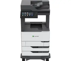 Lexmark MX826ade / čb laserová multifunkce / A4 / 1200x1200dpi / 66ppm / 2048MB / dup / LAN / USB