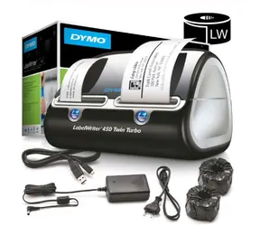 Dymo LabelWriter 450 Twin Turbo (USB) / Tiskárna samolepicích štítků / šíře LW pásky: až 62 mm