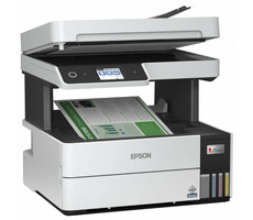 Epson EcoTank L6460 bílá / Inkoustová multifunkce / A4 / 37ppm / 4800x1200dpi / tisk & ske. & kop. / Wi-Fi & USB & LAN
