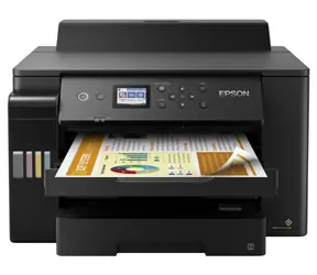 Epson EcoTank L11160 černá / Inkoustová tiskárna / A4 / 32ppm / 4800x1200dpi / tisk / Wi-Fi & USB & LAN
