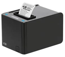 Custom K3 HS černá / Termotiskárna účtenek / 58 & 60 & 80mm / 203dpi / LAN / RS-232 / USB