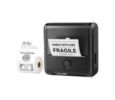 Phomemo Přenosná tiskárna štítků M200 černá / 203 dpi / termotiskárna / Bluetooth / USB
