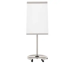 Magnetoplan Junior Plus Mobil Flipchart tabule magnetická / 68×97 cm / Výklopná ramena / kolečka