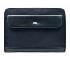 WEDO Spisovka A4 zip kombinace kůže a tkanina