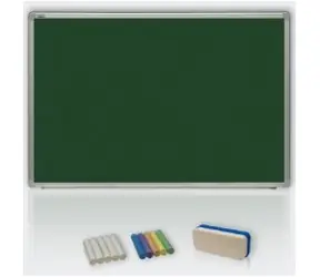 2x3 Magneticko-keramická tabule 120x90 zelené / pro popis křídou / ALU23