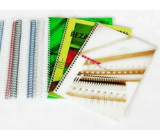 Kovové hřbety 3:1 14.3mm (9|16") stříbrná 50ks / doprodej