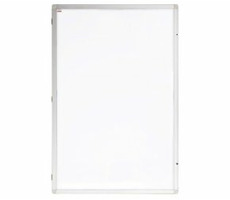 2x3 Vertikální vitrína Eco 60 x 90 cm / lakovaná výplň