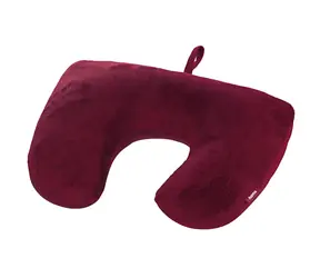 Hama 2v1 cestovní polštářek bordo