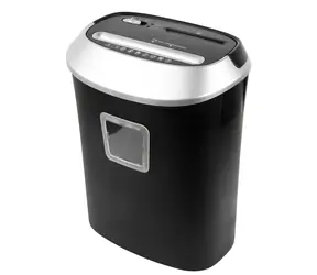 Activejet ASH-1201D Skartovačka černá / 25l / přímý řez 5 x 38 mm / bezpečnost 3 / 12 listů