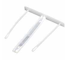 Fellowes Archivační spona bílá / délka 85 mm / 100 ks