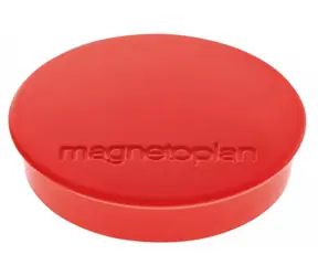 Magnetoplan Discofix standard Magnety 30 mm červená 10 ks