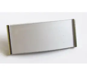 Eurosupplies MGT 73 stříbrná / Jmenovka / 79×31 mm / 10 ks