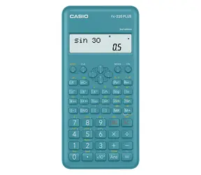 CASIO FX 220 PLUS 2E modrá / Kalkulačka školní