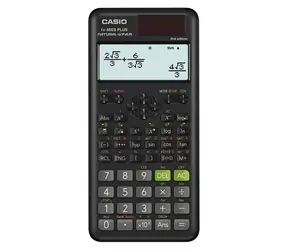 CASIO FX 85 ES Plus E2 černá / Kalkulačka školní / s duálním napájením