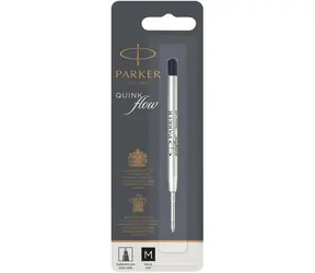 PARKER Quinkflow Ballpoint Pen M černá 1ks / náplň do kuličkových per
