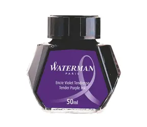 WATERMAN Inks 50ml fialová / lahvičkový inkoust / do plnicích per WATERMAN