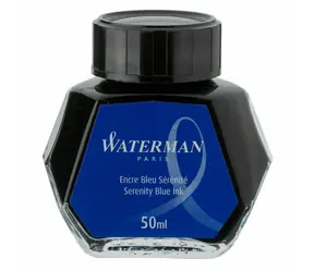 WATERMAN Inks 50ml modrá / lahvičkový inkoust / do plnicích per WATERMAN