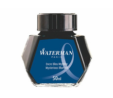 WATERMAN Inks 50ml mysterious modrá / lahvičkový inkoust / do plnicích per WATERMAN