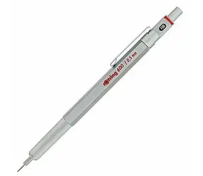 Rotring 600 0.5 mm stříbrná / Mikrotužka / Celokovové / šestiboké 