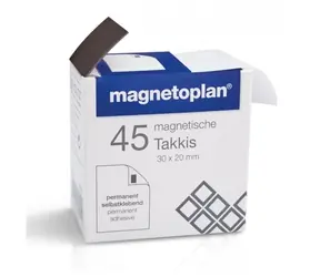 Magnetoplan Takkis (45ks) / Samolepicí magnety 