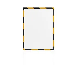 Magnetoplan Magnetofix Magnetický rámeček A4 bezpečnostní žluto-černá (5ks)