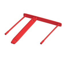 Fellowes Archivační spona délka 85 mm (100ks) červená