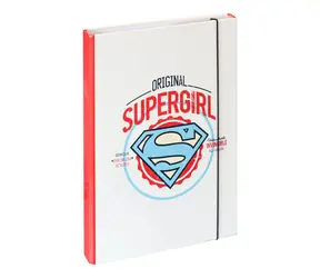 Presco Group Desky na školní sešity A4 Supergirl / 23x32x3 cm