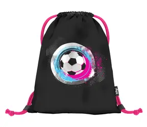 BAAGL Sáček na obuv Fotbal růžová / 34x42 cm
