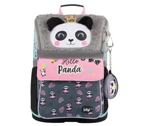 BAAGL Školní aktovka Zippy Panda / 18 l / vhodná pro 1. - 2. třídu