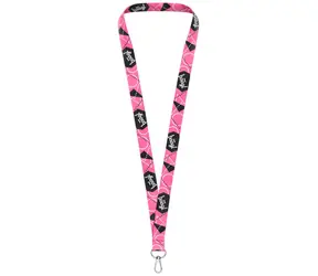 BAAGL Přívěsek na klíče dlouhý – lanyard růžová