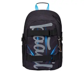 BAAGL Školní batoh skate Bluelight / 25 l / vhodný od 3. třídy 