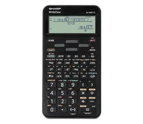 SHARP EL-W531TL černá / Kalkulačka vědecká / bodový displej / plastový kryt