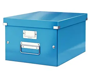 Leitz Click&Store Univerzální krabice velikost M (A4) modrá