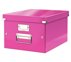 Leitz Click&Store Univerzální krabice velikost M (A4) růžová