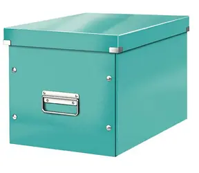 Leitz Click&Store Čtvercová krabice velikost L (A4) ledově modrá