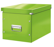 Leitz Click&Store Čtvercová krabice velikost L (A4) zelená