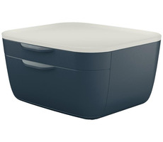 Leitz Cosy (2 zásuvky) Zásuvkový box sametová šedá