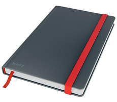 Leitz Cosy Zápisník linkovaný vel. M sametová šedá