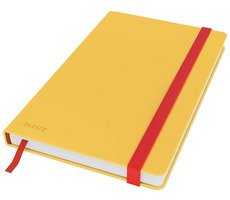 Leitz Cosy Zápisník linkovaný vel. M teplá žlutá / hebké tvrdé desky