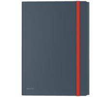 Leitz Cosy A4 Desky hebké se 3 chlopněmi sametová šedá