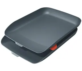 Leitz Cosy Odkladač na dokumenty set 2 ks sametová šedá / doprodej