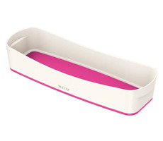 Leitz MyBox Organizér bílo-růžová / 307 x 55 x 105